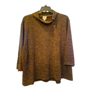 Women’s 2XL Brown Pullover
